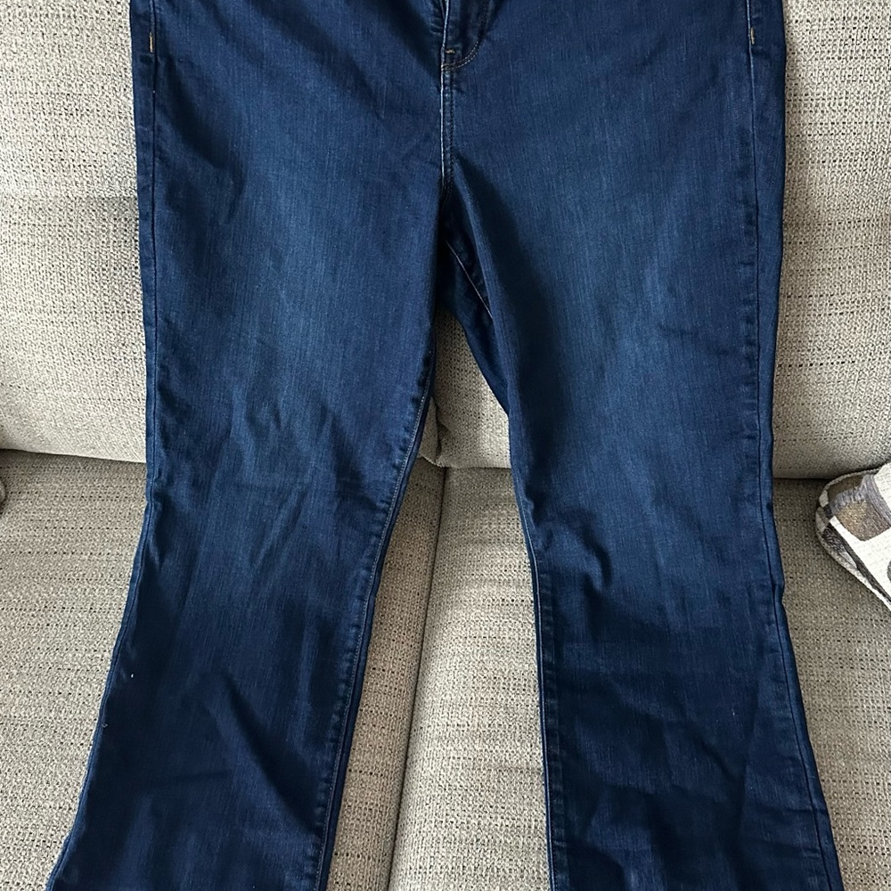 NYDJ Dark Blue Flare Jeans